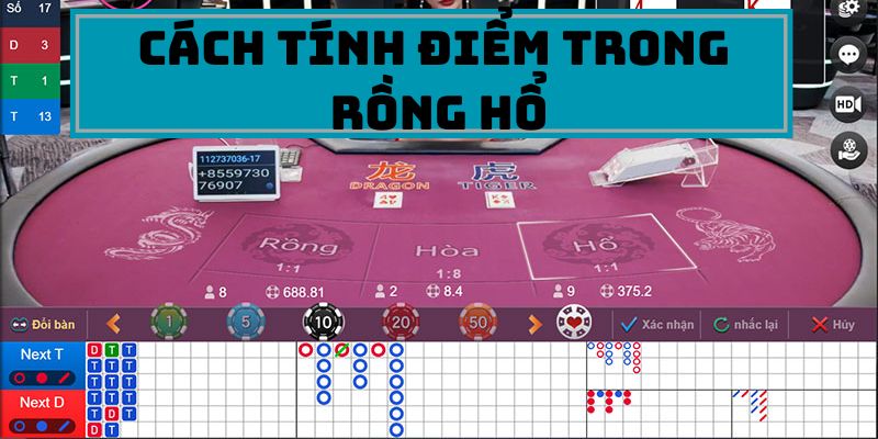 Chia sẻ cách tính điểm chuẩn, chính xác trong Rồng Hổ